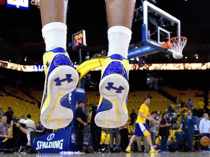 Under Armour is edging in on Nike's territory