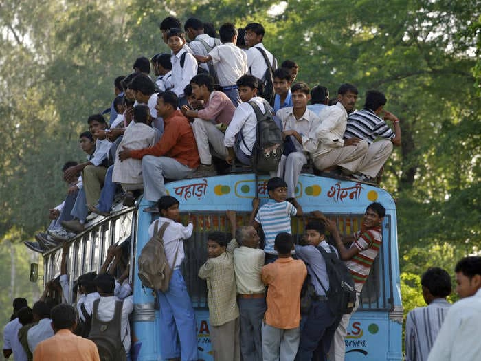 13 photos show the madness of rush hour in the world's busiest places