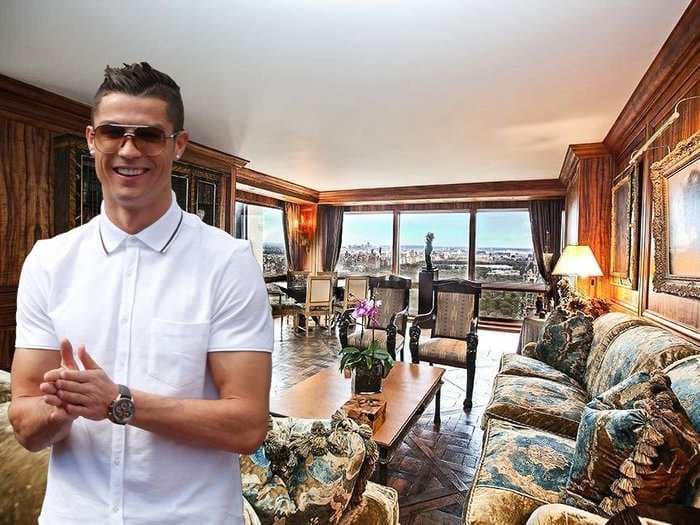 Take a tour of Cristiano Ronaldo's $18.5 million apartment in Trump Tower