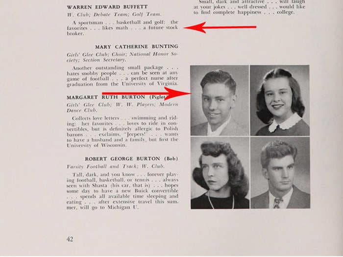 40 old high school yearbook photos of Wall Street's titans
