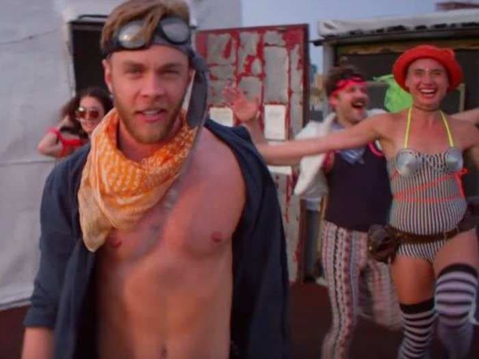 'Burning Man: The Musical' might happen, and it's about a young entrepreneur's adventure after he eats mushrooms in the desert