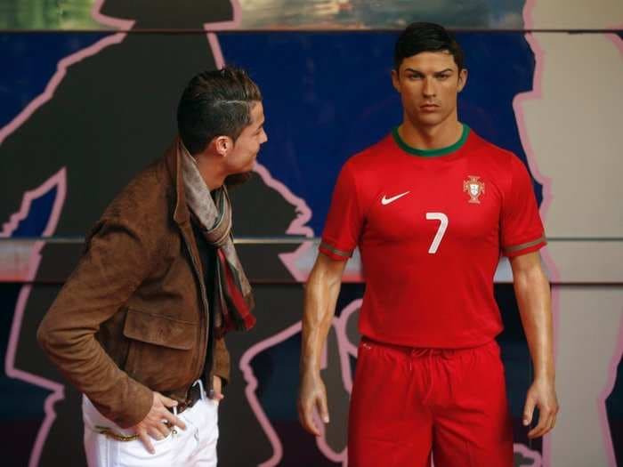 Cristiano Ronaldo liked his wax statue so much he paid the artist $31,000 to make one the footballer could keep