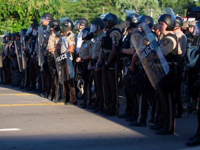 A new Justice Department report finds that Ferguson police did exactly what they shouldn't do when monitoring a protest