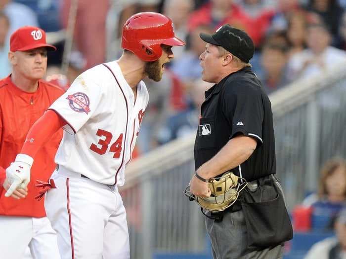 It is time for Major League Baseball umpires to stop calling balls and strikes