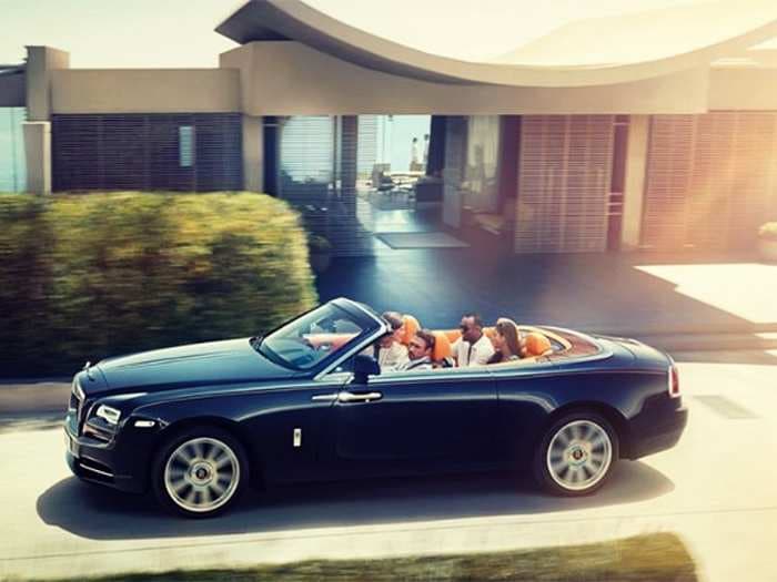 Rolls Royce launches Dawn – the ‘sexiest Rolls-Royce ever
built’