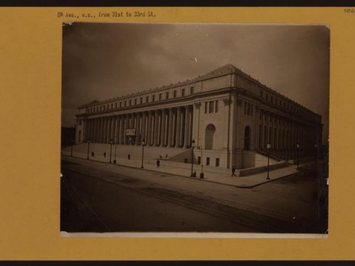 How a huge, abandoned New York City Post Office turned into Fashion Week headquarters