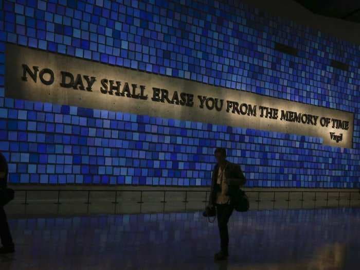 A quote at the 9/11 Memorial Museum 'is more applicable to the aggressors' than the victims