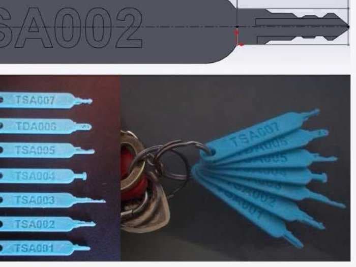 REVEALED: The TSA has a master key for your locked luggage and now people are making copies