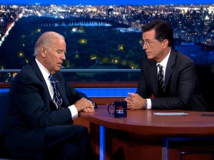 Joe Biden's emotional interview with Stephen Colbert exemplifies why people want him to run for president