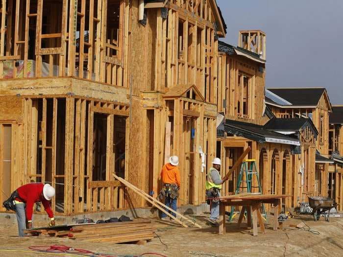 Homebuilder sentiment is at a 10-year high