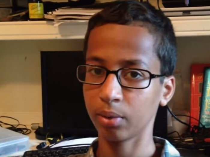 A 14-year-old Texas student was arrested at school for building a clock