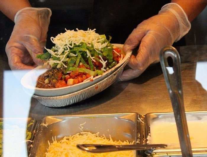 Chipotle workers are trained to give you smaller portions of these 7 ingredients