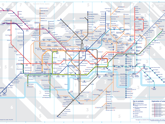 These maps show the London Underground in a way that normal people never get to see