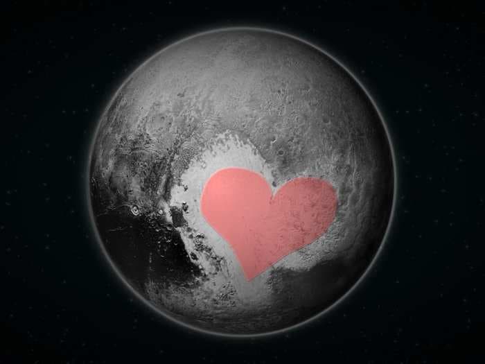Pluto and its moon: a love story