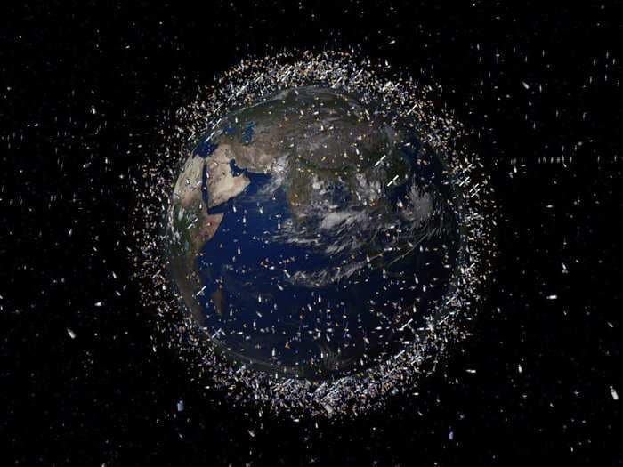 The amount of space junk around Earth has hit a 'critical density' - and it could jeopardize our space missions