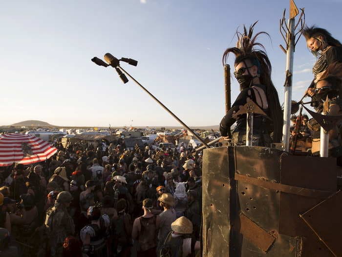 Fans of 'Mad Max' built their own post-apocalyptic world in the middle of the desert