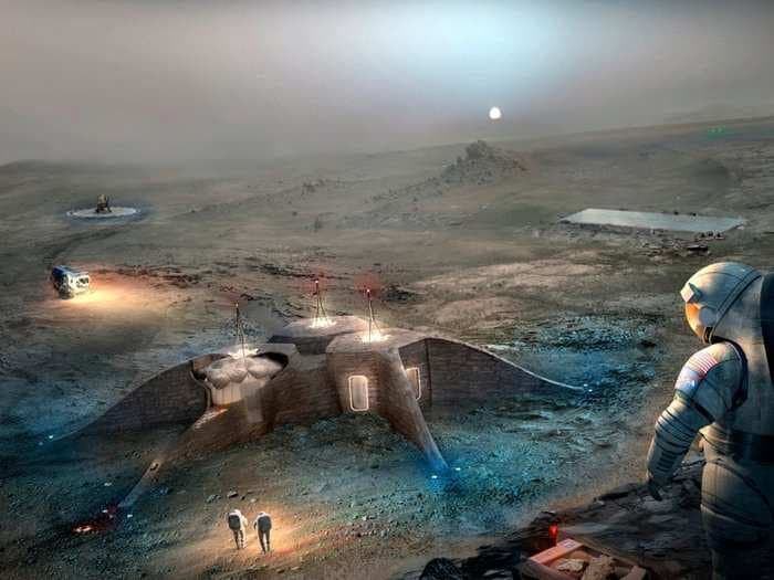 10 beautiful designs that imagine how humans could live on Mars