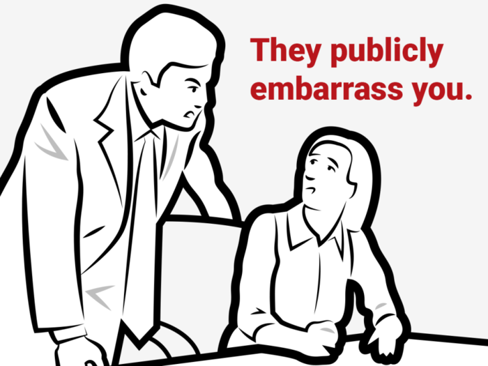 20 signs your boss actually hates you