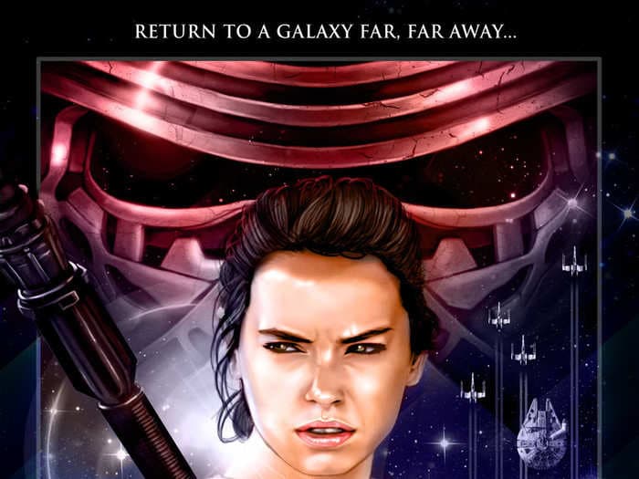 Die-hard 'Star Wars' fans were tasked with creating new movie posters and the results are out of this world