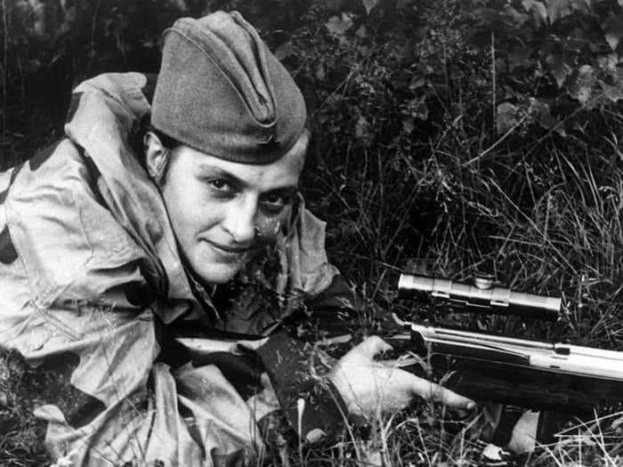 Meet the world's deadliest female sniper who terrorized Hitler's Nazi army