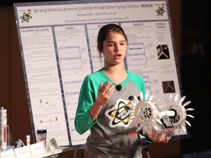 This 9th grader won $25,000 for devising a genius way to harvest energy from the ocean