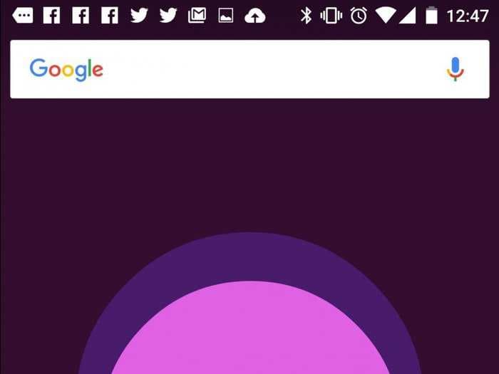 Google made an Android wallpaper that shows useful information in a beautiful, minimalist way