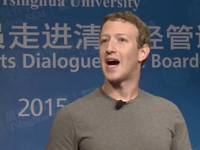 Watch Mark Zuckerberg give a motivational speech - in Chinese