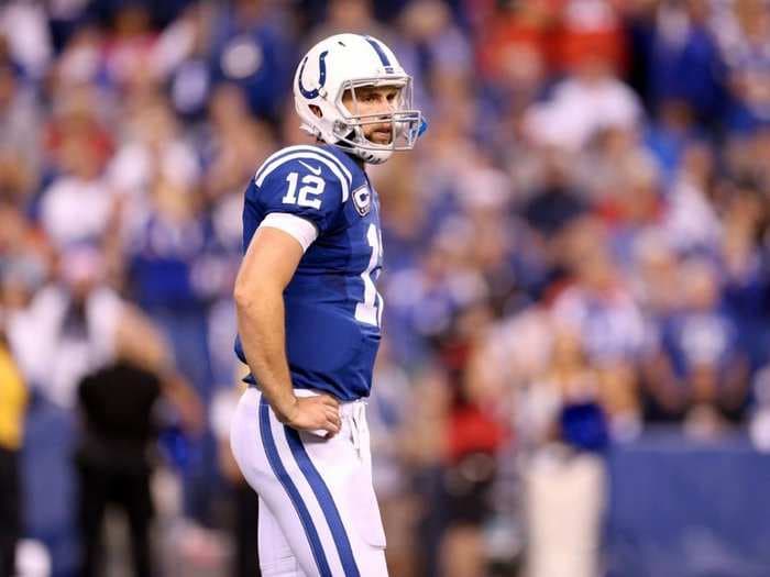 Andrew Luck is having the worst season of his career and his injury may not be the only reason