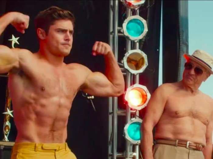 Zac Efron and Robert De Niro go shirtless and party hard in 'Dirty Grandpa' trailer