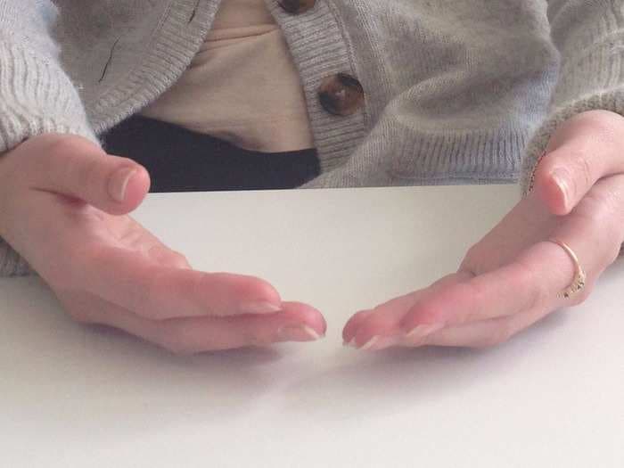 Here's exactly what you should do with your hands during a job interview