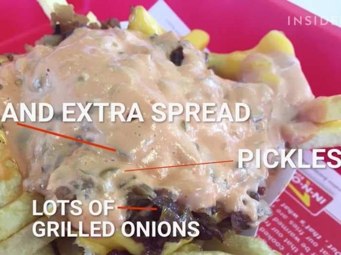 This is what it means when you order 'Animal Style' at In-N-Out Burger