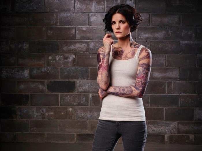 Only one tattoo on Jaimie Alexander's 'Blindspot' character is real - here's what it means