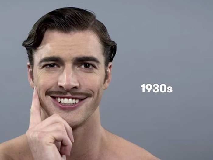 How men's hairstyles have evolved over the last 100 years