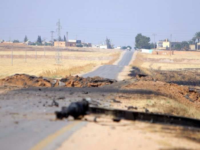 A block of wood for beheadings and a torture chamber - what ISIS left behind in a town it used to control