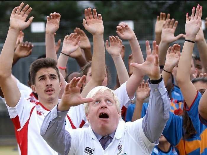 21 of the most absurd photos of London mayor Boris Johnson