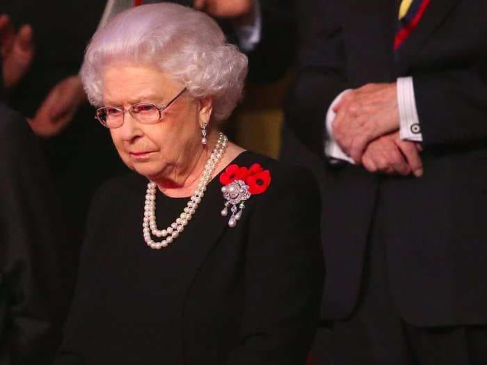 The Queen leads Remembrance Day tributes