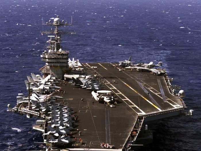 41 pictures that show why a US aircraft carrier is such a dominant force