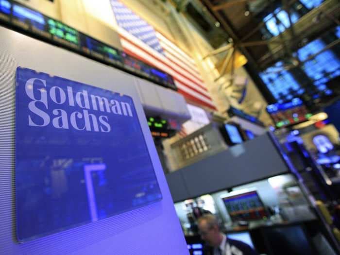 One division is on the up and up at Goldman Sachs
