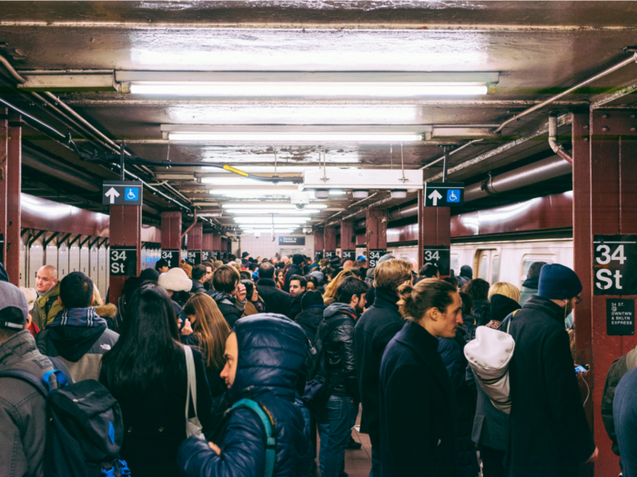 Government scientists smashed lightbulbs full of bacteria inside the NYC subway to see what would happen