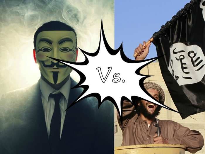 Its
Anonymous vs. ISIS after Paris Attacks