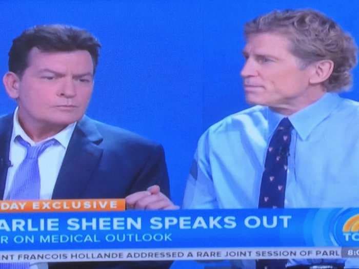 Charlie Sheen's doctor confirms actor's HIV is 'undetectable' on 'Today' show