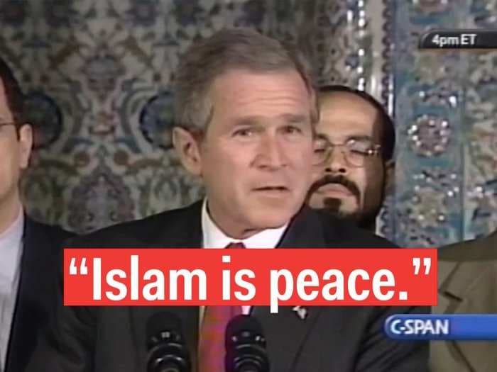  How Republican rhetoric on Muslims has changed since George W. Bush was president