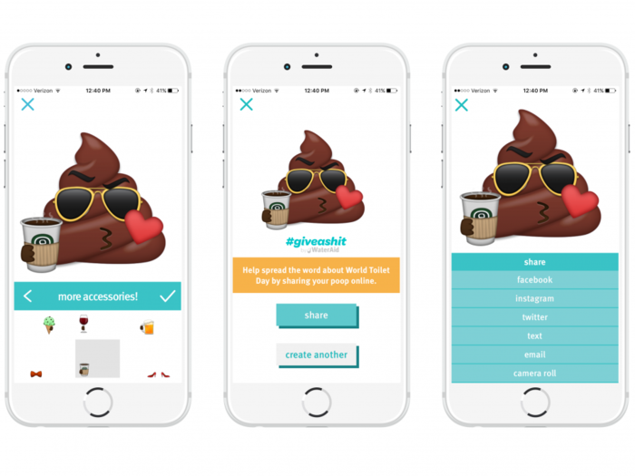 Create your own poop emoji doppelganger in honor of World Toilet Day