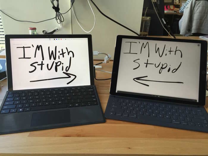 The iPad Pro is great, but the Microsoft Surface Pro 4 is better for most people