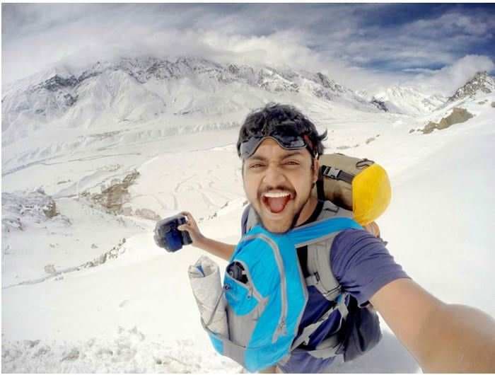 This guy started a crowdfunding campaign so he can
travel to Antarctica and help prevent global warming