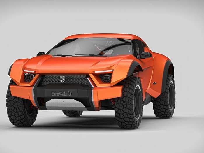 This race car can tear apart sand dunes and get you to work