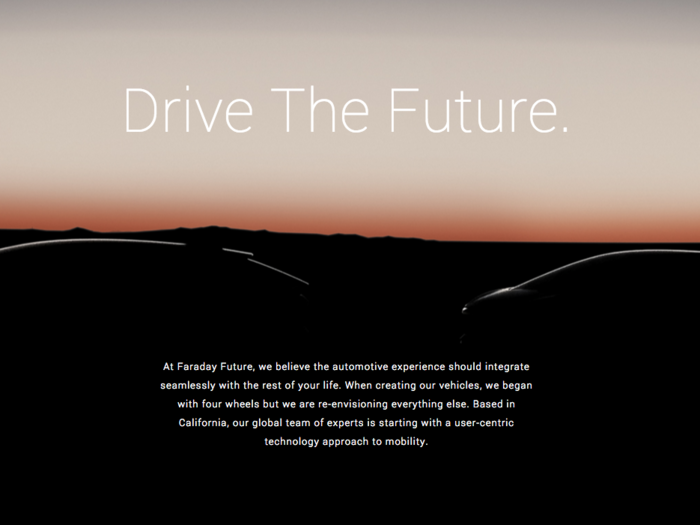 Potential Tesla competitor Faraday Future is strange and confusing