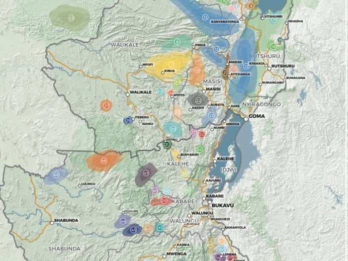 A rare map of the most complex conflict on earth