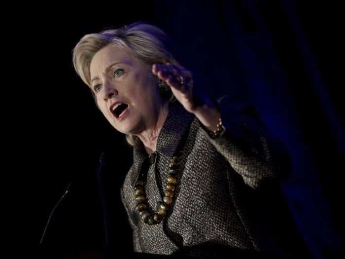 Hillary Clinton goes after Donald Trump, Ted Cruz for wanting to 'carpet bomb' ISIS