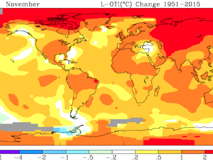 Global temperatures have become so hot that even the charts used by climate change deniers show that it's getting warmer